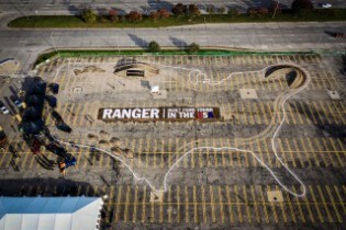 Ranger Celebration Drone Photo